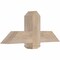 Ekena Millwork Eugene Smooth Timber Gable Bracket, Douglas Fir, 36"W x 15"H x 5 1/2"D x 5 1/2"F, 10/12 Pitch GBW036X15X0606EUG00SDF - alternate 5